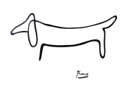 Amanti-Art-Le-Chien-The-Dog-Wall-Art-by-Pablo-Picasso-DSW01213